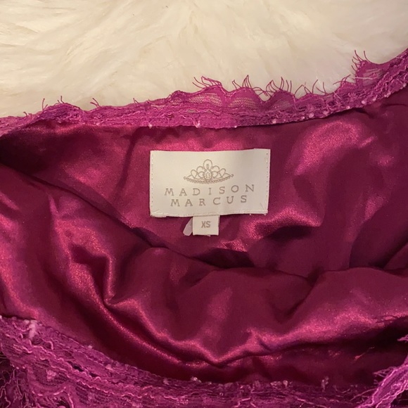 Purple Lace Top - Picture 4 of 8